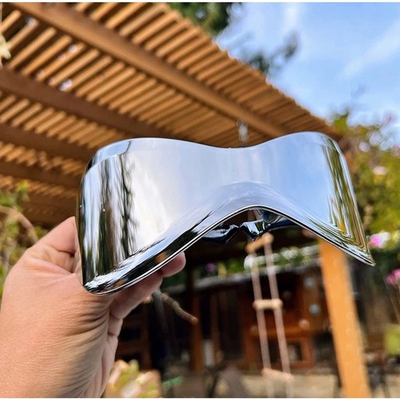 Futuristic Sunglasses for Men Women Oversized Wrap Around Shield Fashion Superhe - Picture 3 of 11